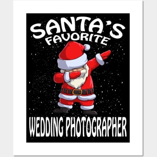 Santas Favorite Wedding Photographer Christmas Posters and Art